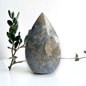 Blue Kyanite Crystal Tear Drop Tower